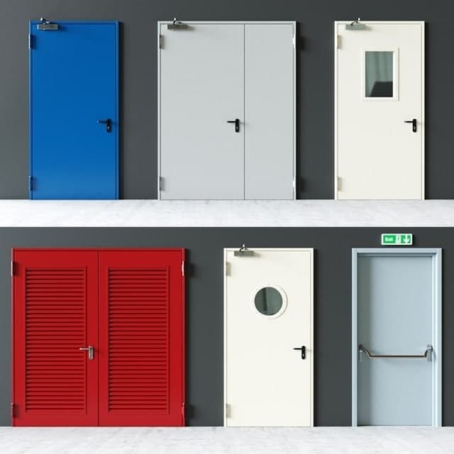 Pintu Besi Berbagai jenis