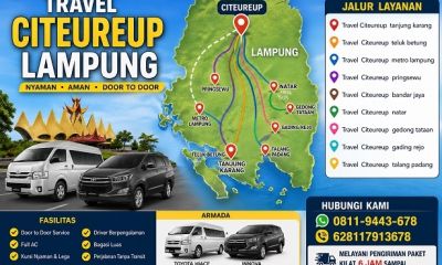Travel Citeureup Tanjung Karang PP Nyaman Supir Berpengalaman