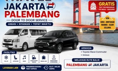 Travel Jakarta ke Palembang 24 Jam dengan Sopir Profesional
