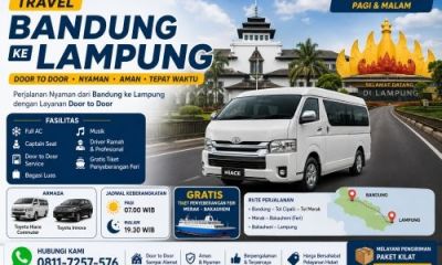 Travel Ujungberung Lampung Jemput Langsung dari Rumah Anda